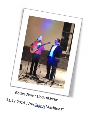 31.12.2014 – Silverster Auftritt – Lindenkirche Berlin